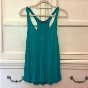 Feel the Piece Tank - turquoise greenish